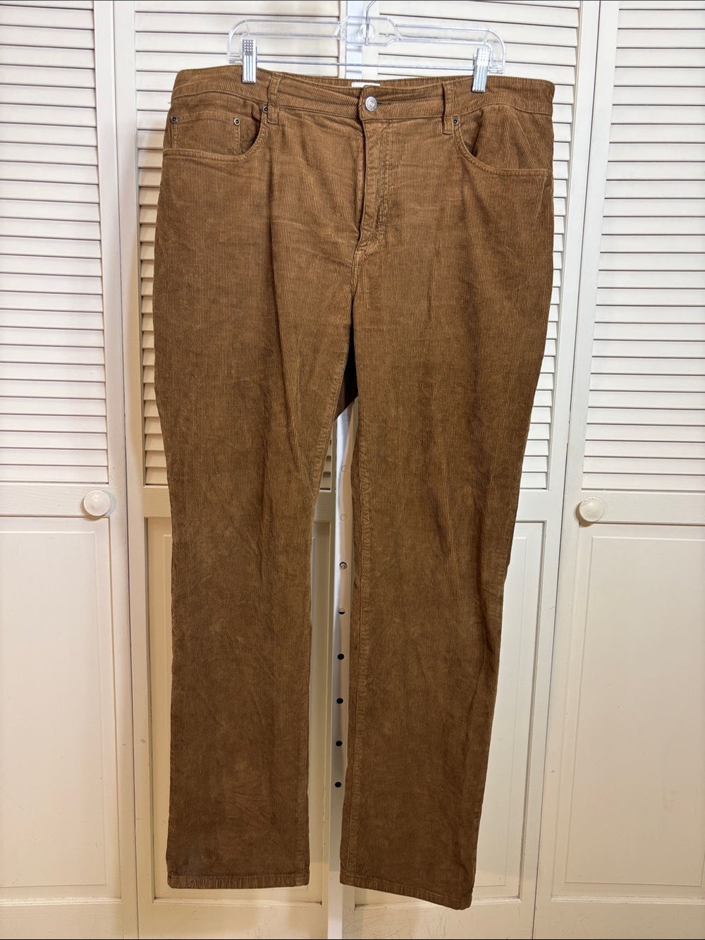 Huckberry Flint and Tinder Stretch Corduroy Straight-Leg Pants in Brown 38 x 34
